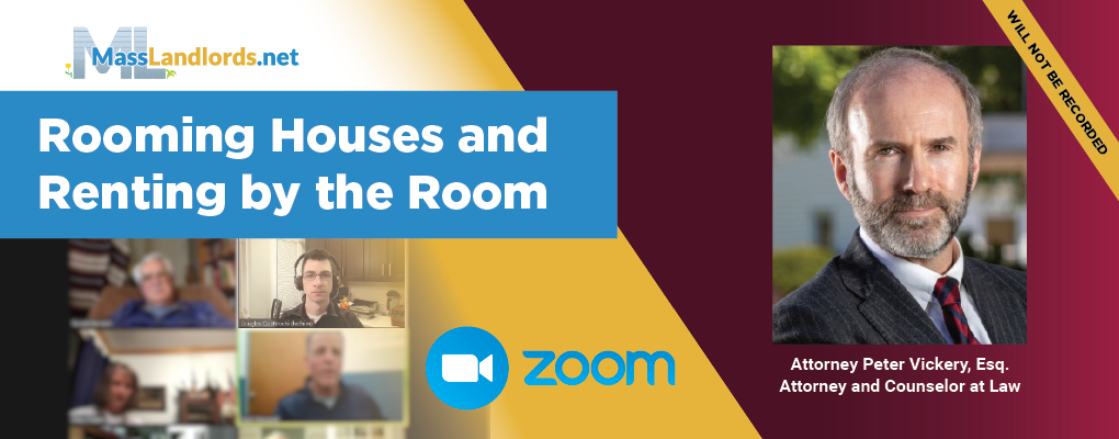 event marketing picture showing zoom details, date, and speaker or topic for Rooming Houses and Renting by the Room virtual meeting 2024-06-21
4th friday