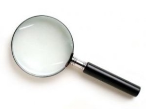 Magnifying glass from wikimedia