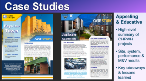 Cast Studies. Seattle City Light. Bayview Tower. Energy Savings. This system has seen a reduction from 230,000 to 95,000 kWh/yr and operates 3x more efficiently with a COP of 3.0. Stewardship. The Mitsubishi QAHV heat pump uses carbon dioxide (CO2), a natural refrigerant with a global warming potential of 1. Cost savings. Expected cost savings are ~$15,000/yr. ‘Bayview apartments is an all-electric building. Retrofitting the current electric resistance water heating system with a central heat pump water heating system allowed us to substantially reduce the energy consumption and cost.’ Scott Spielman PE, Ecotype