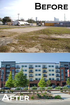 brownfield before and after in Tallahassee