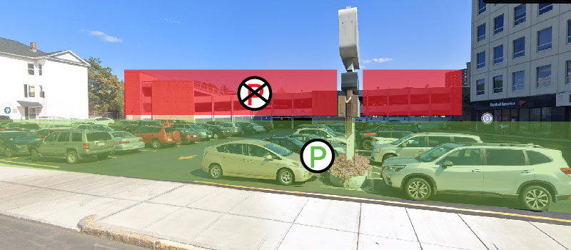 picture of parking options near elbasha