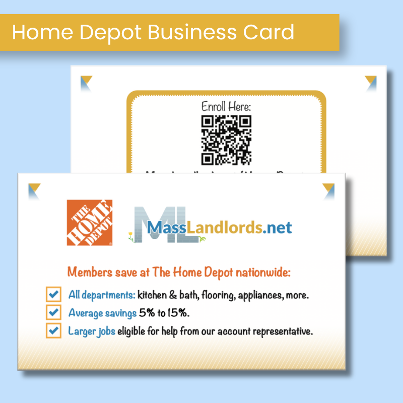 Business Card - Home Depot