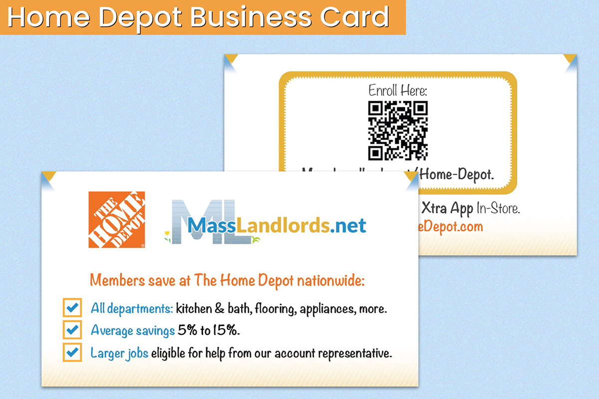 Business Card - Home Depot