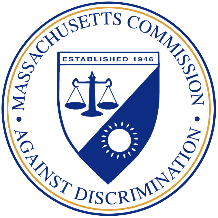 logo for the massachusetts commission against discrimination