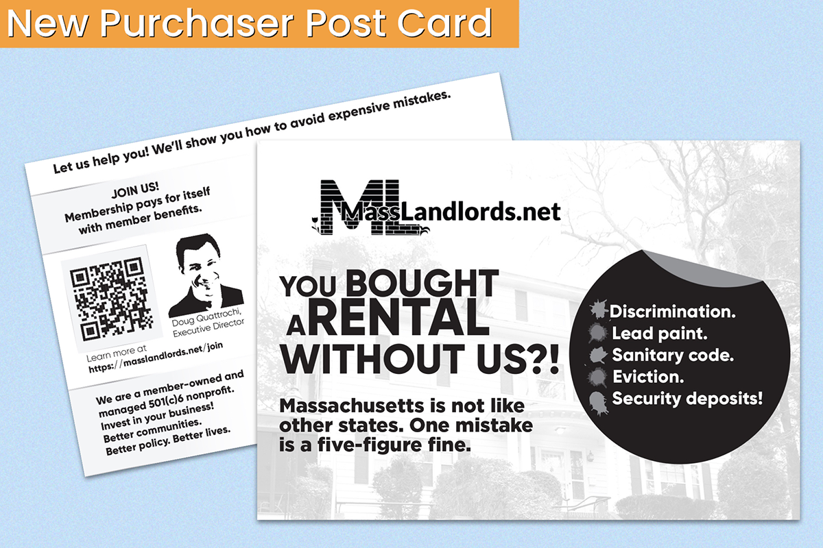 Postcard - New Purchaser