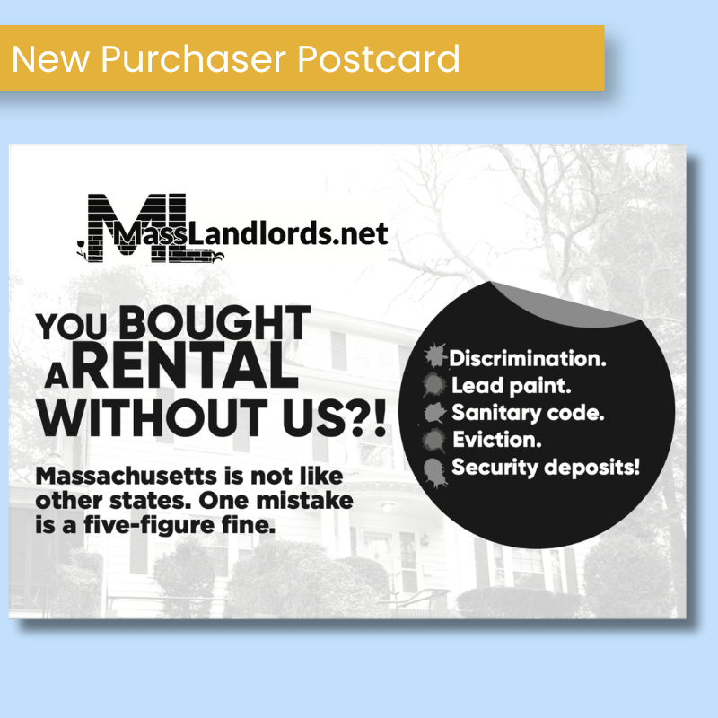 Postcard - New Purchaser