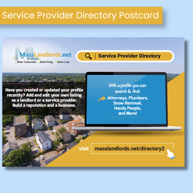 Post Card - Service Provider Directory
