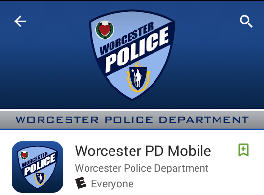 worcester pd mobile app