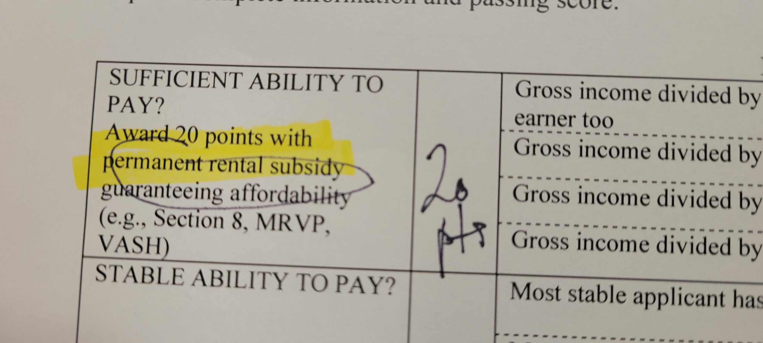 How to Properly Consider Applicants with Permanent Rental Assistance