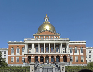 Massachusetts State House.