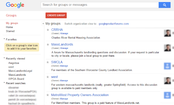 Adding a Google Group to a Larger Google Group and Finding the