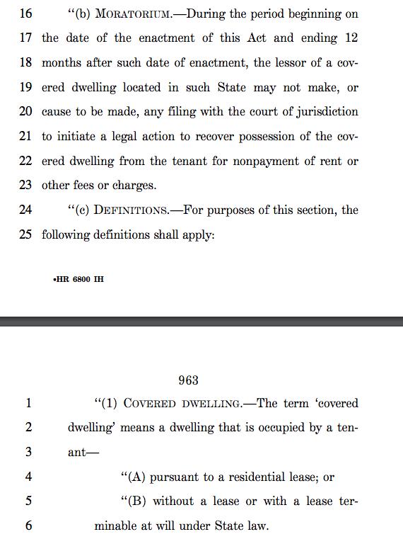 House Votes To Extend And Expand Federal Eviction Moratorium Masslandlords Net